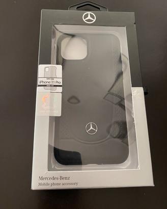 Cover Iphone 11 Pro in pelle Mercedes