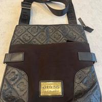 Borsa guess marrone pelle tracolla