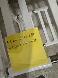 scaffale in plastica