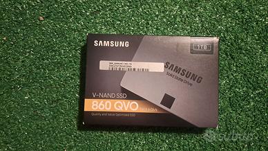 SSD Samsung 1TB - V-Nand 860 QVO Sata 6 Gb/s NUOVO