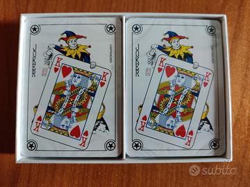 2x mazzo 54 carte Poker + 1 Mazzo 57 Carte da UNO 