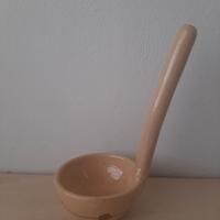 Mestolo da cucina decorato.