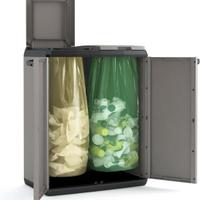 Keter Split Cabinet 68x39x85 cm grigio