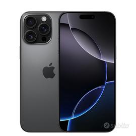 iPhone 16 Pro Max 512 GB Titanio Nero