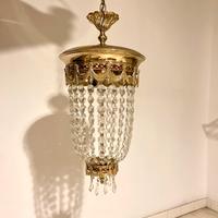 Lampadario cristalli Swarovski originale anni ‘90