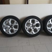 4 cerchi 16" e gomme originali Citroen C3