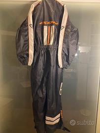 Tuta antipioggia IXON compact suit - Nero