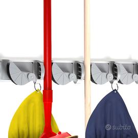 PortaScope Mocio Salvaspazio da Parete Adesivo