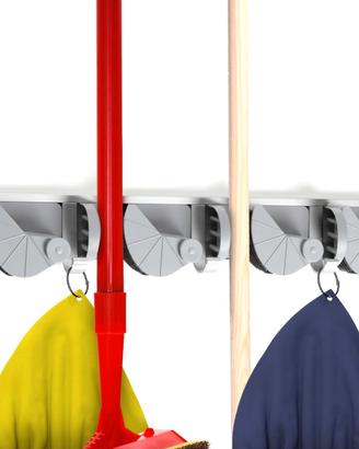 PortaScope Mocio Salvaspazio da Parete Adesivo