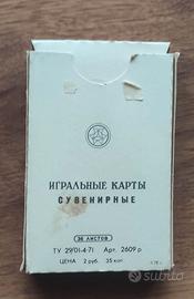 Carte da Gioco Russe Vintage Originali