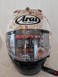 CASCO ARAI RX7 EVO  mod. TSUBASA - TAGLIA S
