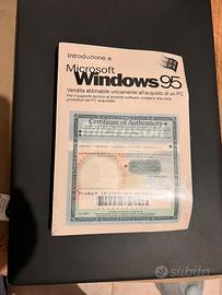 Microsoft Windows 95 Italiano OEM-NUOVO SIGILLATO