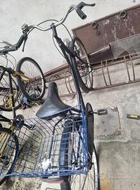 Bici vintage da città con cestino – Forlì