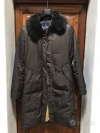 Piumino marrone impermeabile