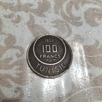 Moneta 100 francs Tunisia