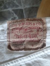 jeans Levi's bianchi taglia 34