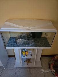 ACQUARIO 80L CON MOBILETTO 