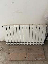 Termosifone in alluminio bianco interasse 50