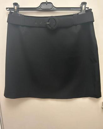 GONNA CORTA NERA MARCA BLUES CLUB