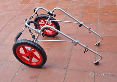 trasportino per disabilità cane