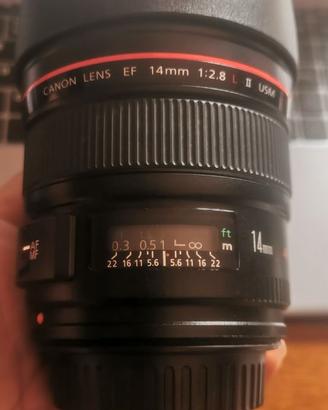 Canon Lens EF 14mm 2.8 LII USM