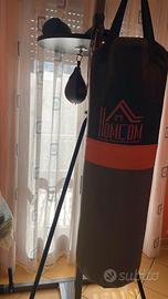 Set struttura boxe con pera