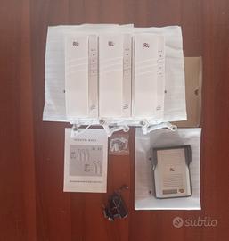 Kit Citofoni 3 pezzi Nuovi con confezione