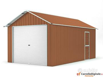 Prefabbricato box cantiere  360x610 fin legno