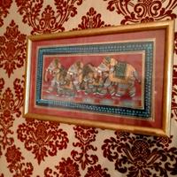 QUADRO INDIANO DEL RAJASTHAN ANNI 60/70