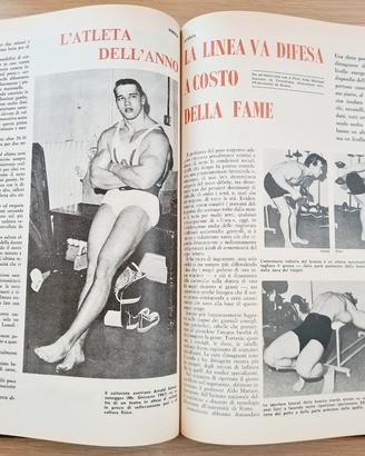 Raro volume rivista "Cultura Fisica", Gennaio 1969