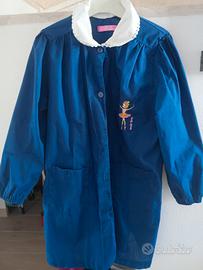 3 grembiuli blu da bambina, elementari 