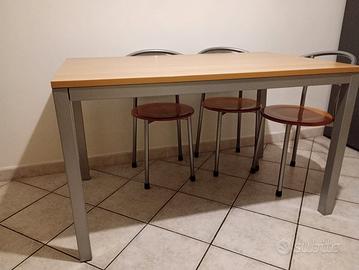 Tavolo cucina allungabile con 6 sedie