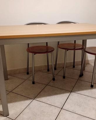 Tavolo cucina allungabile con 6 sedie