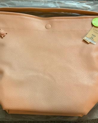 BORSA a spalla CARPISA (nuova) rosa