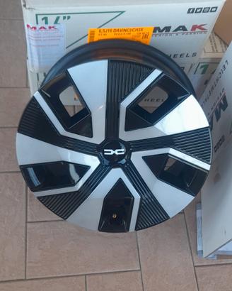 1 cerchio  con copricerchio  dacia sandero 2025