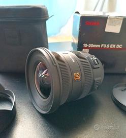 Sigma 10-20mm f/3.5 EX DC per Nikon