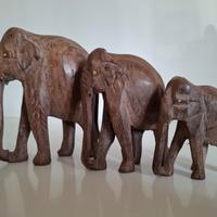 Famiglia elefanti Kenya anni '90