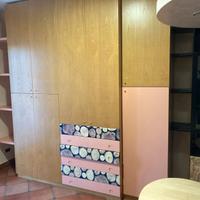 Cameretta frassino laccato rosa