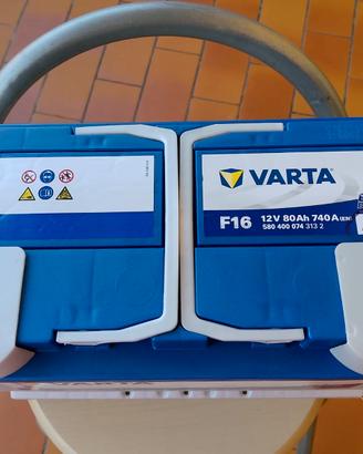 Batteria Varta 80 ah 740A (EN) BLUE DYNAMIC 