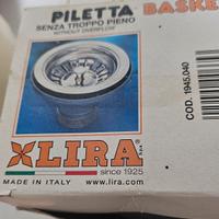 Piletta basket lavello cucina con foro 90 senza tr