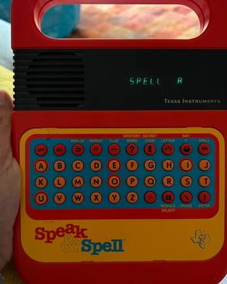 Speak & Spell Texas Instruments vintage