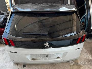 portellone cofano posteriore peugeot 3008