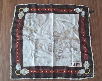 Foulard seta Alviero Martini Prima Classe 