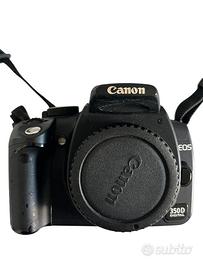 Canon EOS 350D + Obiettivo Canon55-200 + accessori