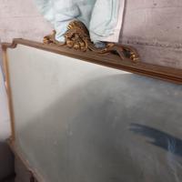 Letto con specchiera