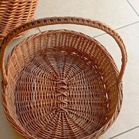 Cestino di vimini toscano