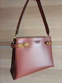 Borsa rigida da spalla come nuova Guess Zadie