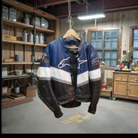 Giacca da moto in Pelle Alpinestars Taglia 52/XL