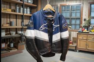 Giacca da moto in Pelle Alpinestars Taglia 52/XL