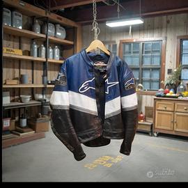 Giacca da moto in Pelle Alpinestars Taglia 52/XL
